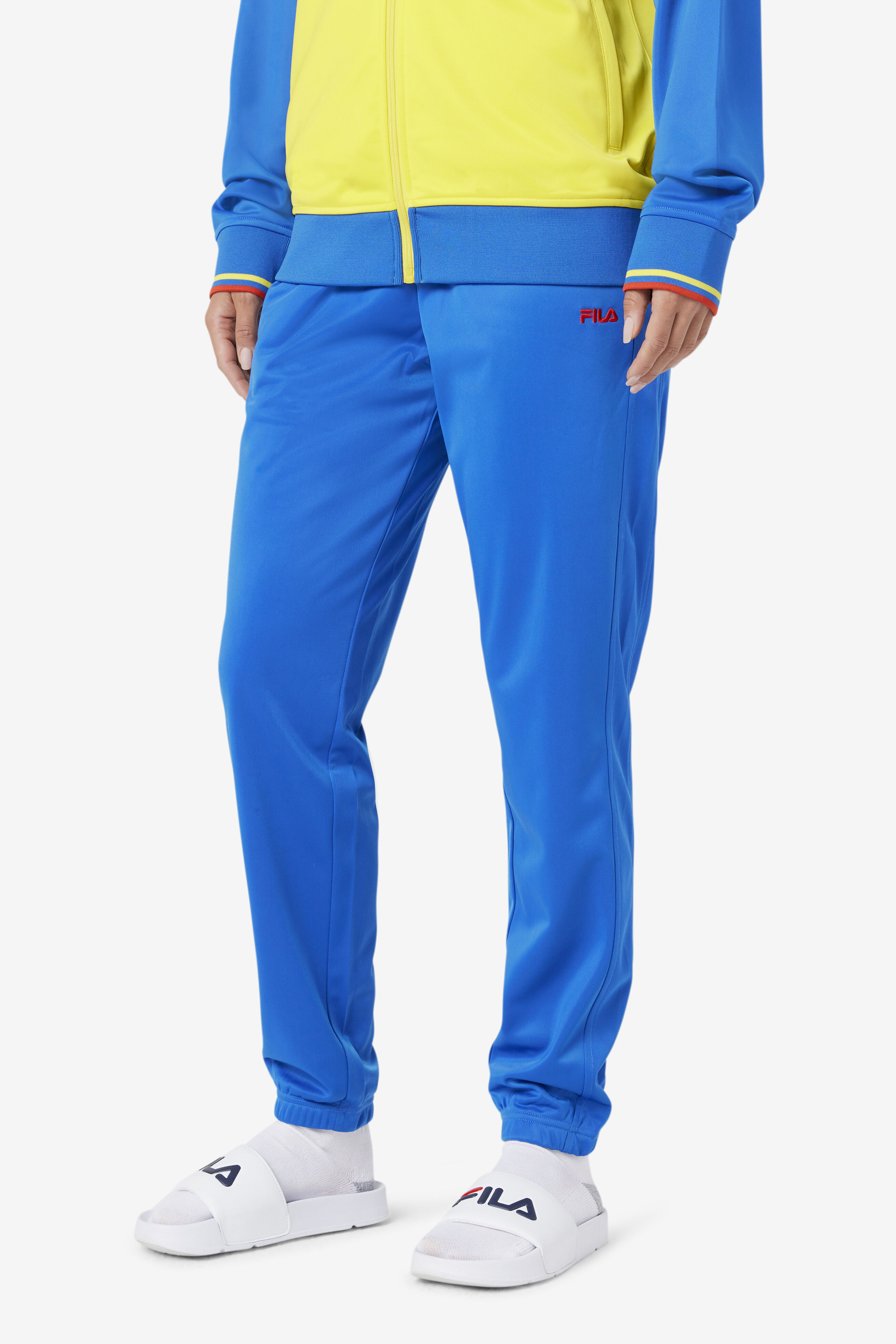 Colombia Royal Blue Track Pants Fila