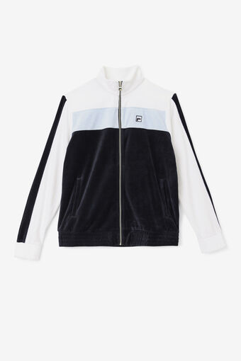 BRICE JACKET/BLK/WHT/SKYW/Large