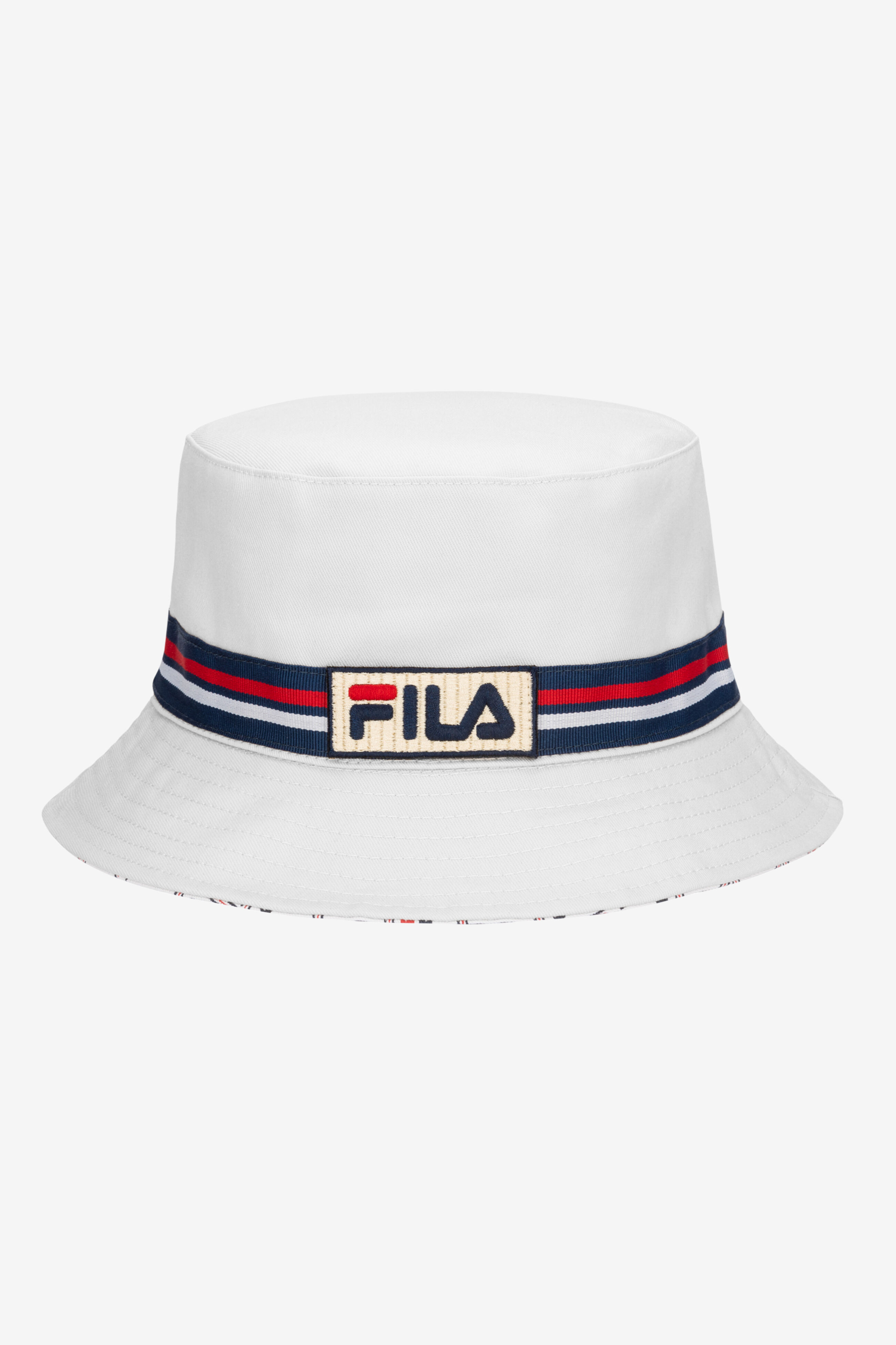 White fila bucket hat sales