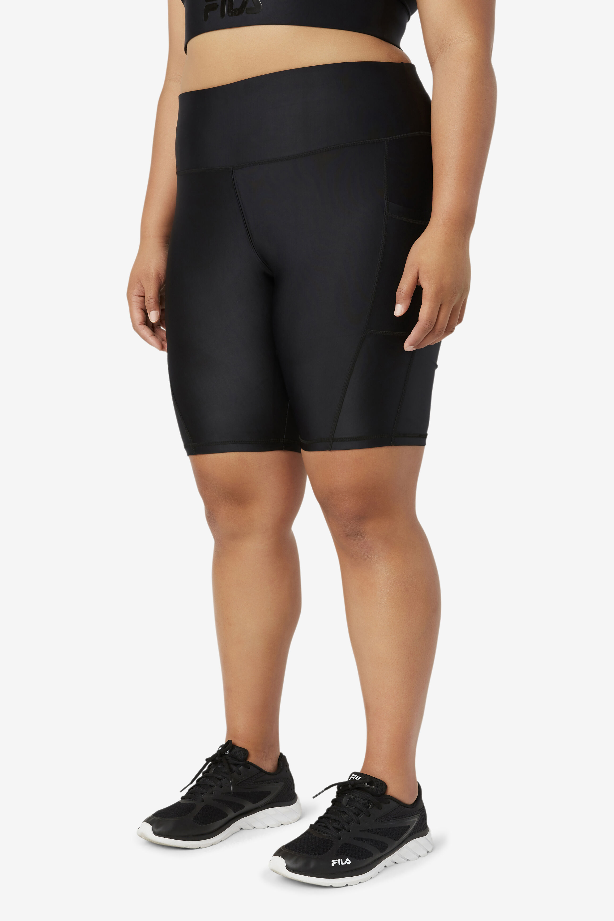 Plus size fila shorts deals