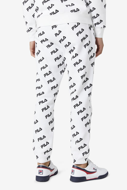 DIAGONAL JOGGER/WHITE/Large