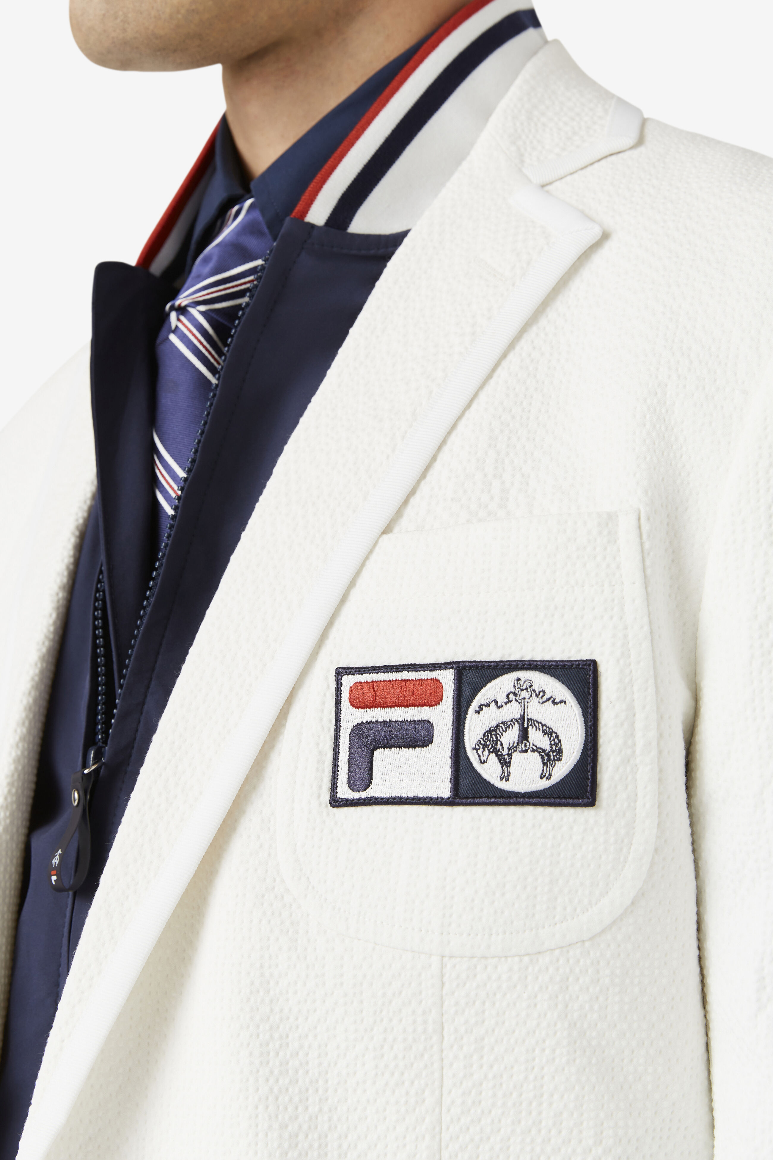 Brooks Brothers X Fila Championship Seersucker Blazer Fila