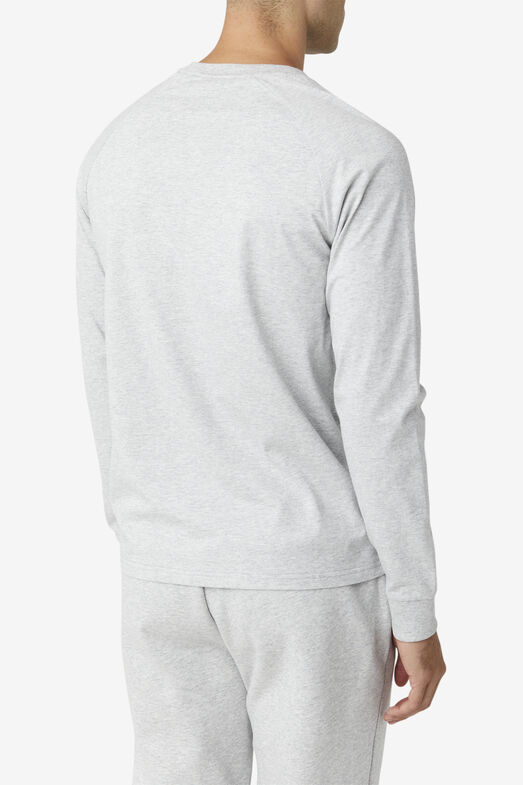 FLYNN LONG SLEEVE TEE/LTGREY/XXL