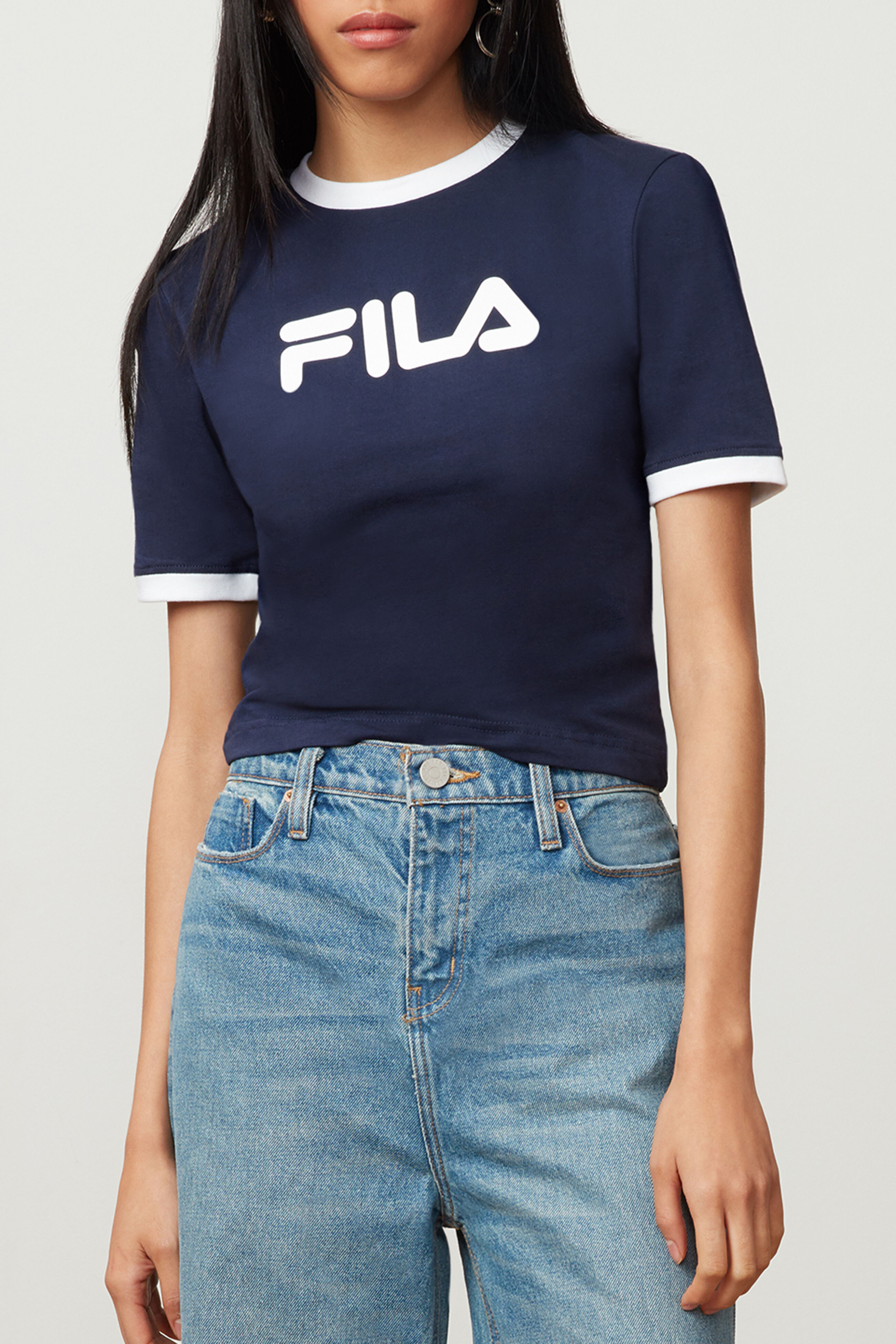 Fila tionne cropped tee shop