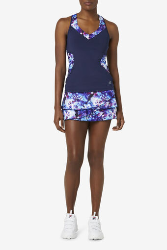 PICKLEBALL TIERED PRINTED SKORT
