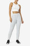 UPLIFT HIGH NECK SPORTS BRA/WHITE/Small