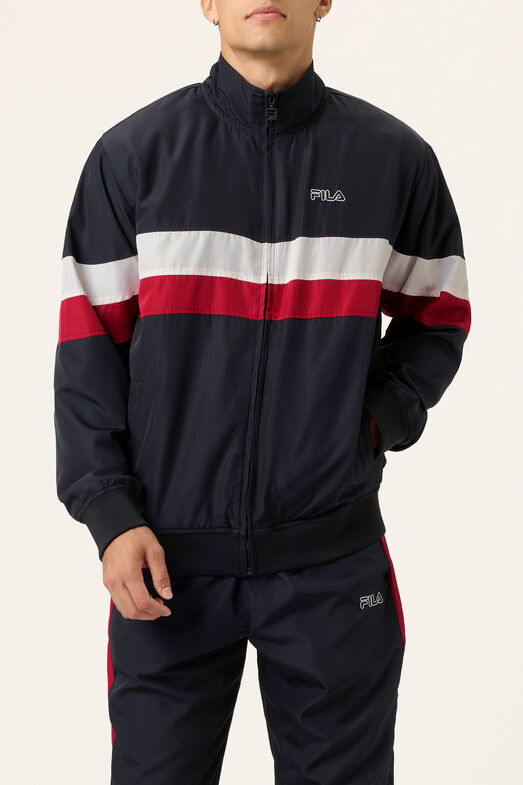 FULL ZIP WOVEN TRACK JACKET