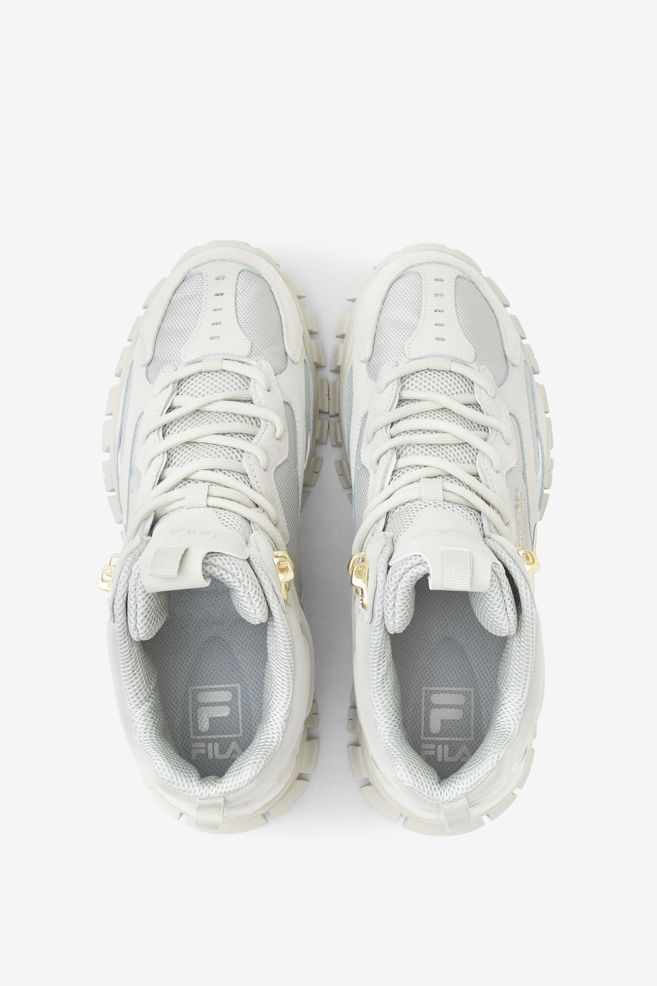 Fila ray silver trainers new arrivals