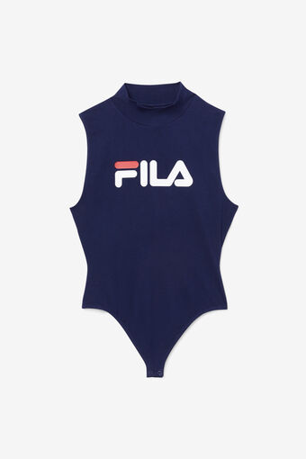 DONATA BODYSUIT/PEAC/WHT/CRED/Large