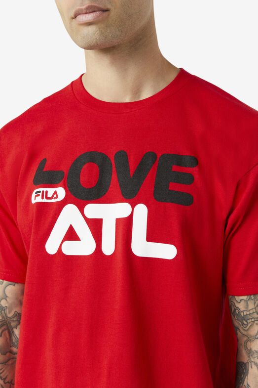 MEN&#39;S ATL LOVE TEE/CHINESRED/4XL