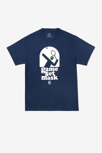 GAME SET MASK TEE/NAVY/Large