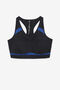 UPLIFT RACERBACK SPORTS BRA/BLK/NVYPN/3XLarge