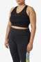 UPLIFT RACERBACK BRA TOP/BLACK/3XLarge