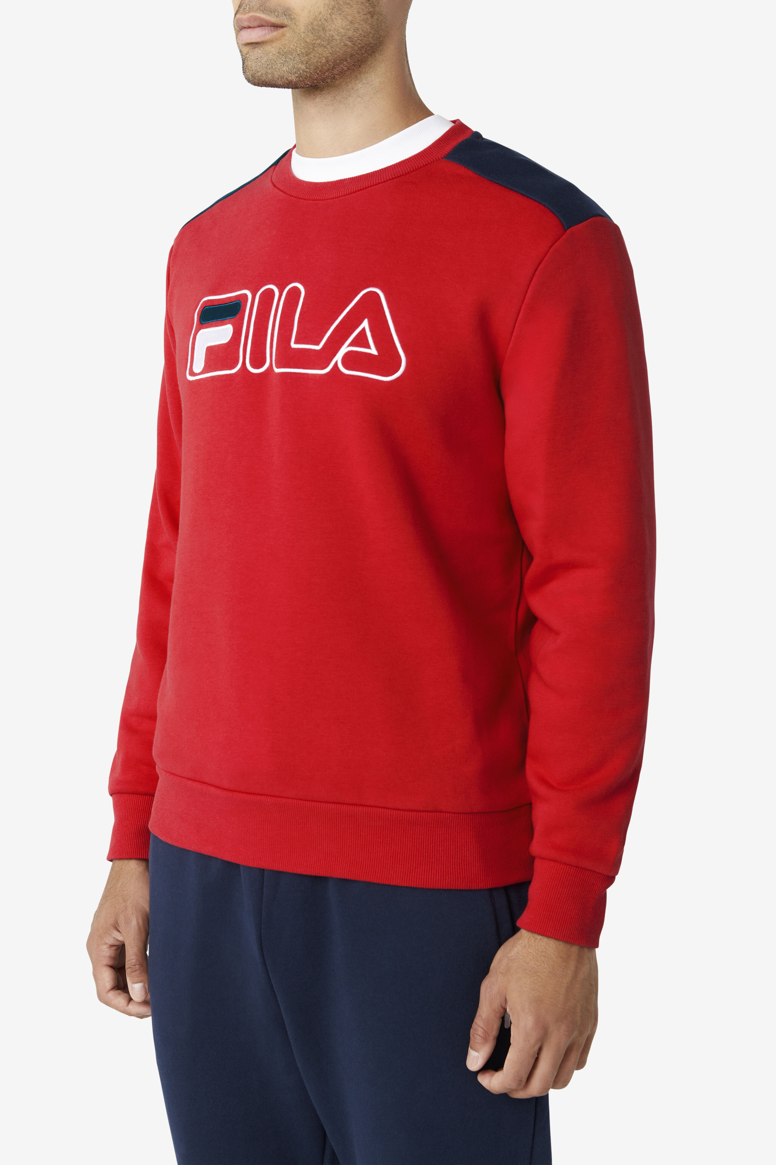 Fila basil deals crew sweatshirt