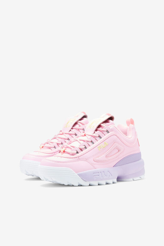 Women's Disruptor 2 White Pink Shoes | Fila