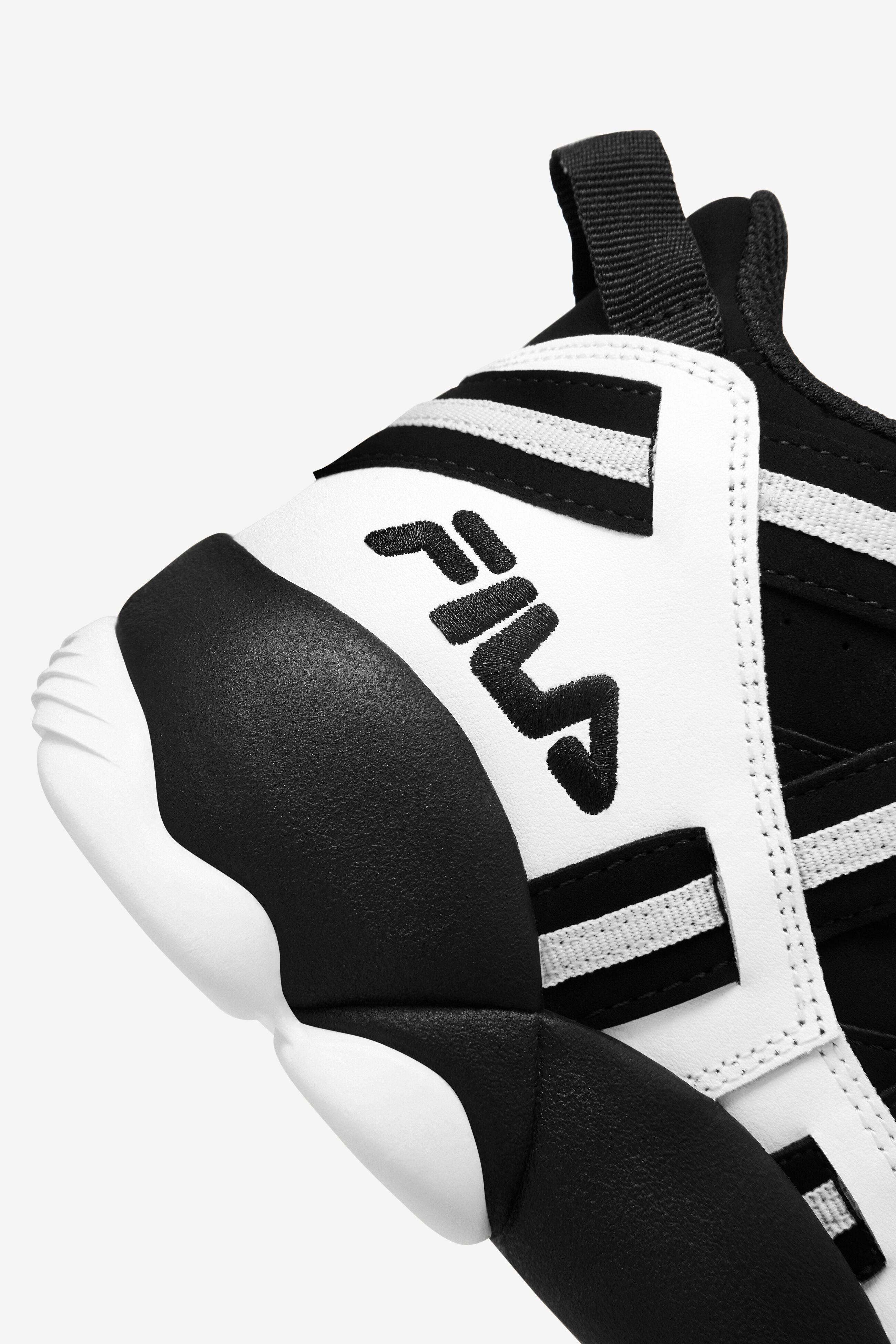 Fila spaghetti low black deals and white
