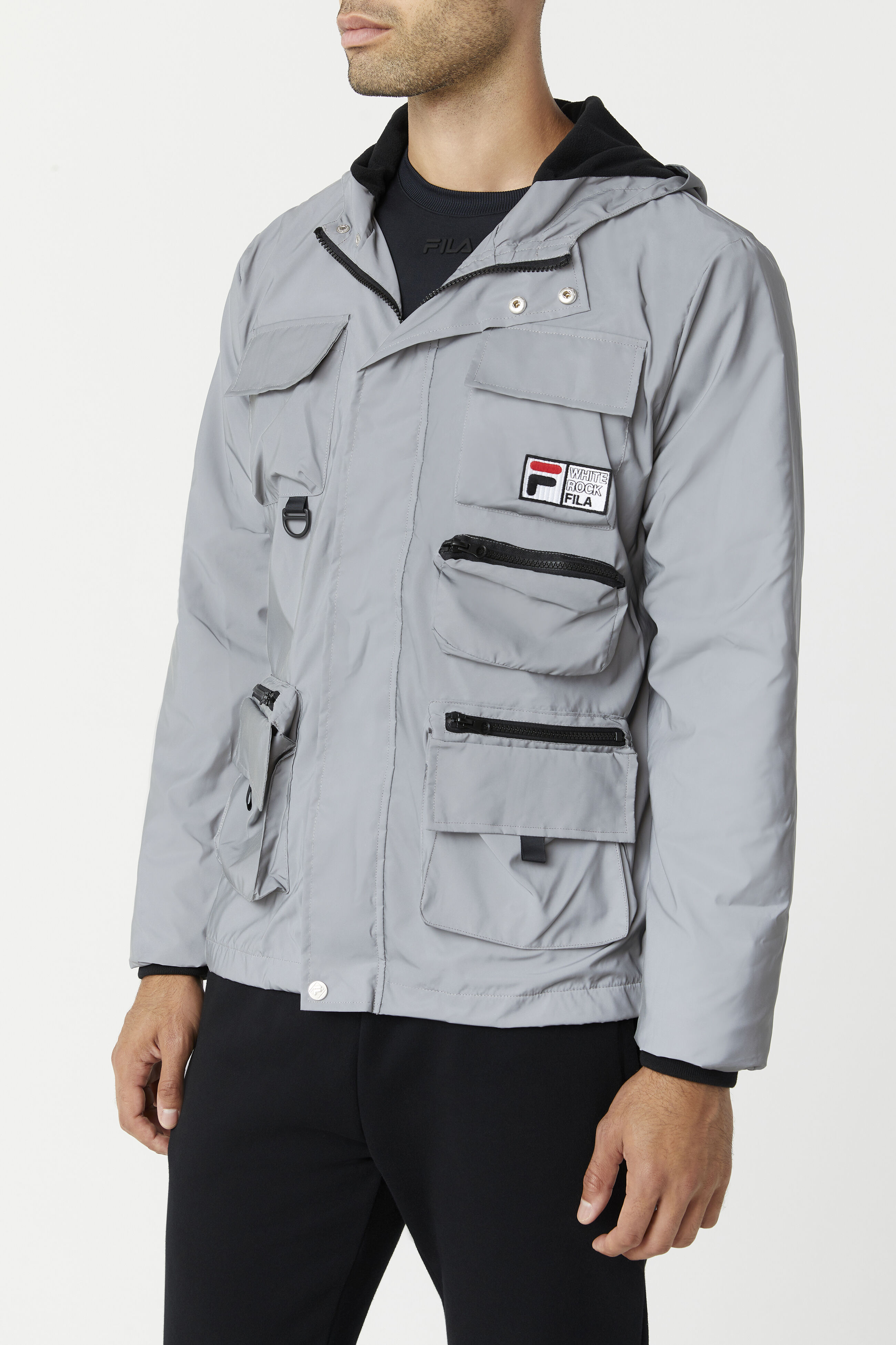 Men s Grivola Hooded Shell Jacket Fila
