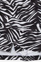 TIERED SKORT/ZEBRA/XS