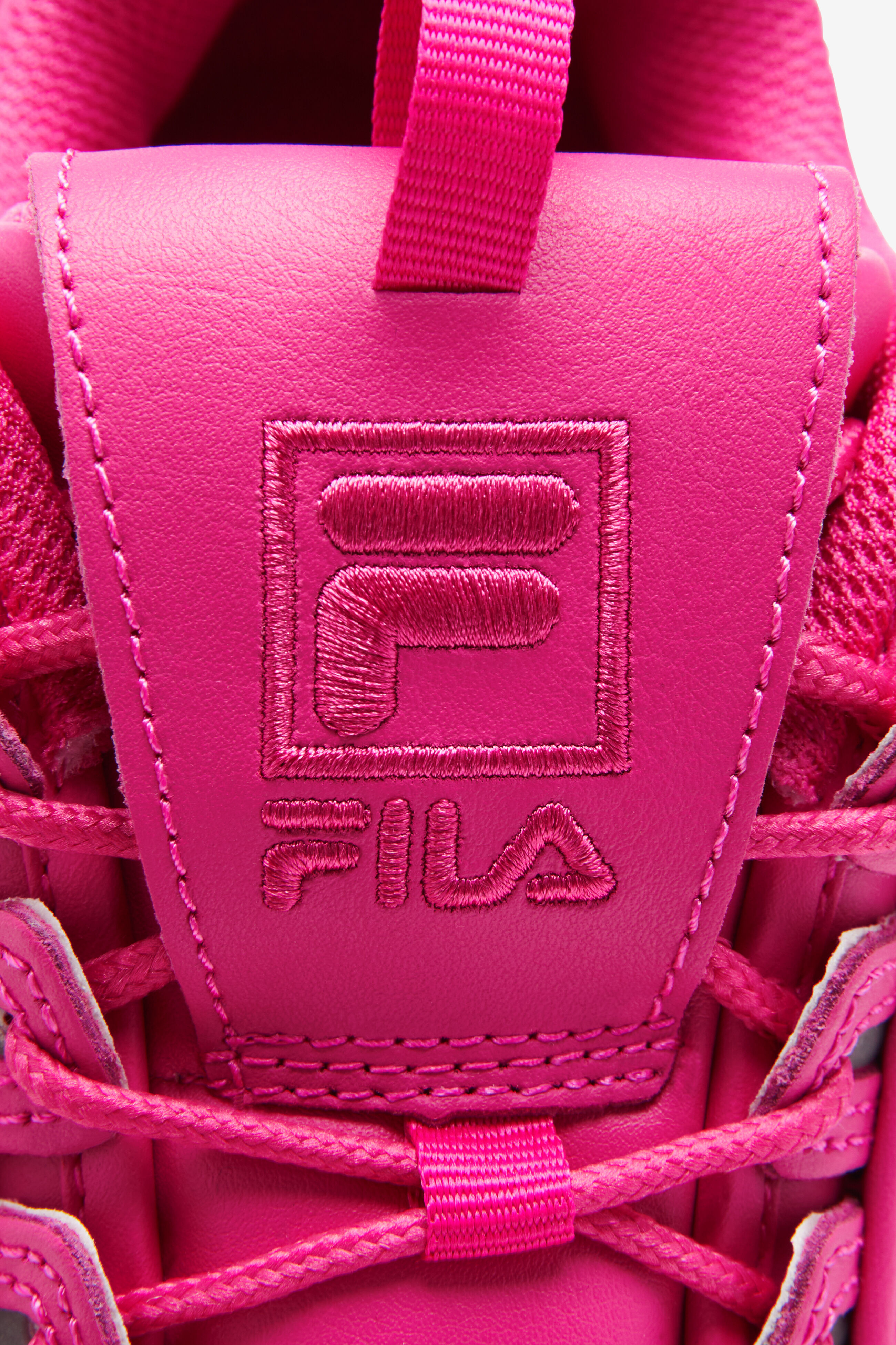 Hot pink fila shoes outlet