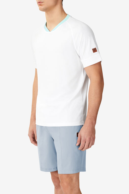 SHORT SLEEVE V-NECK
