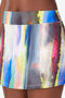 GALAXY PRINTED SKORT