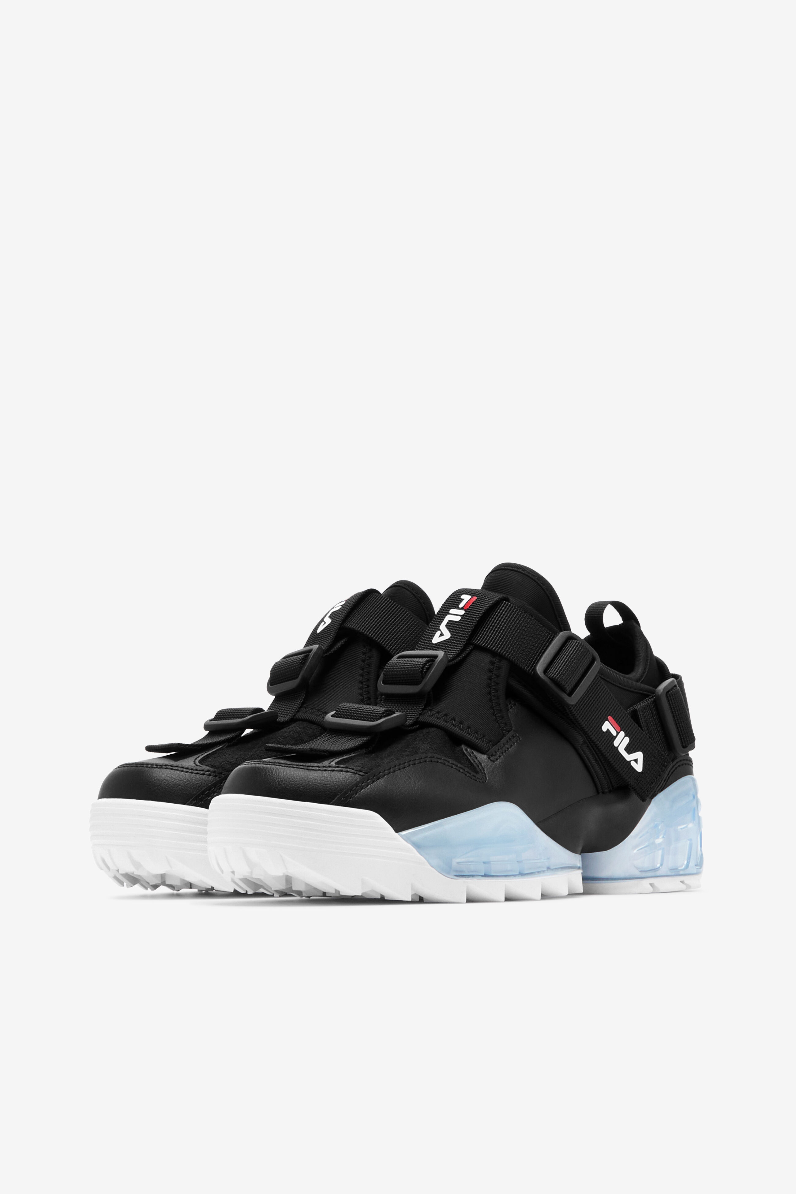 Zapatos fila top plataforma white