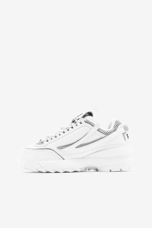 Fila Disruptor Ii Exp Womens Shoes Size 10, Color: White/Grey