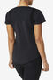 UPLIFT TEXTURE S/S TOP/BLACK/Extra Small