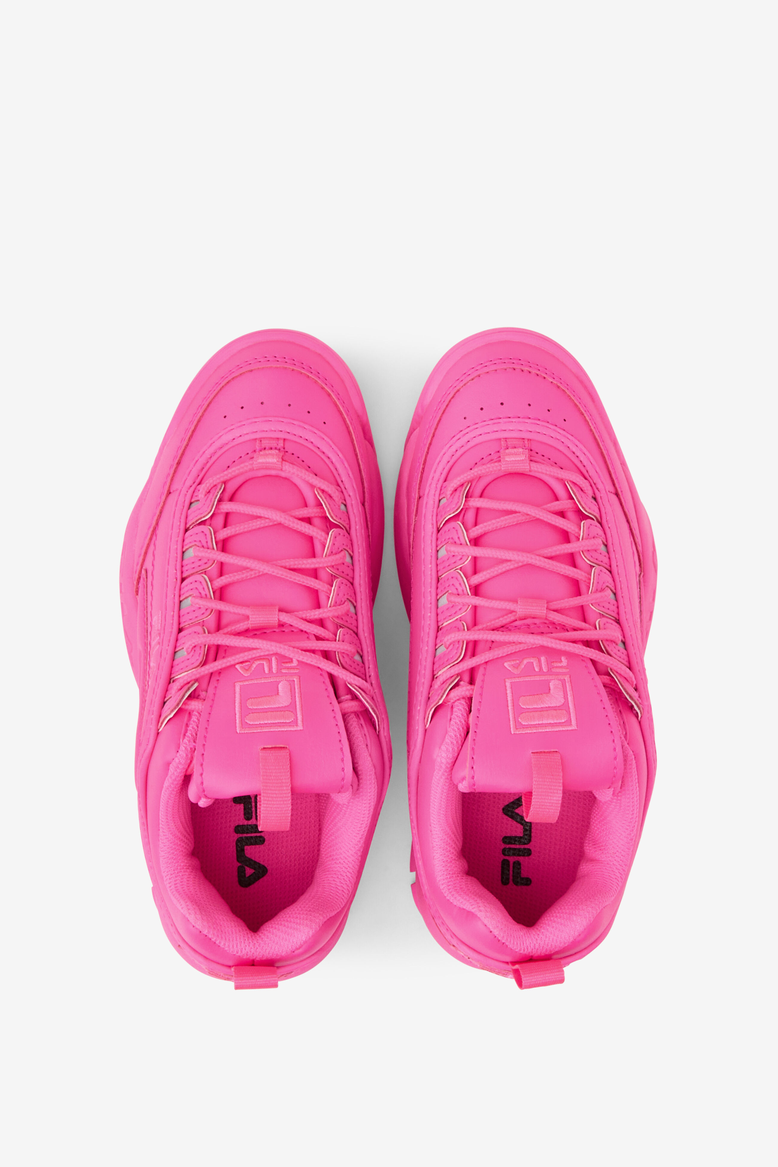 Fila disruptor neon pink on sale