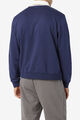 EDISON RUGBY SWEATER/PEAC/WWHT/Extra large