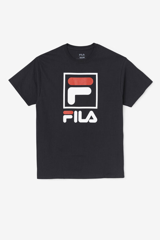 Scully folder tema Stacked Short Sleeve Men's Logo Tee | Fila