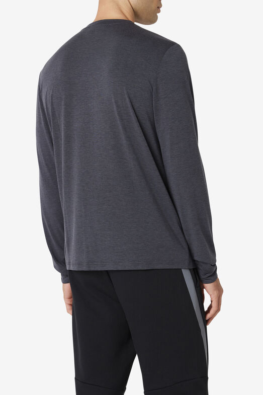 COMMUTER LONG SLEEVE TEE/BLACKHTH/Medium