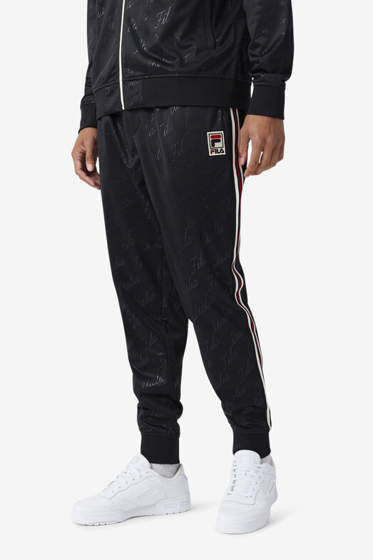 RAQUSA black sports pants brand FILA — /en