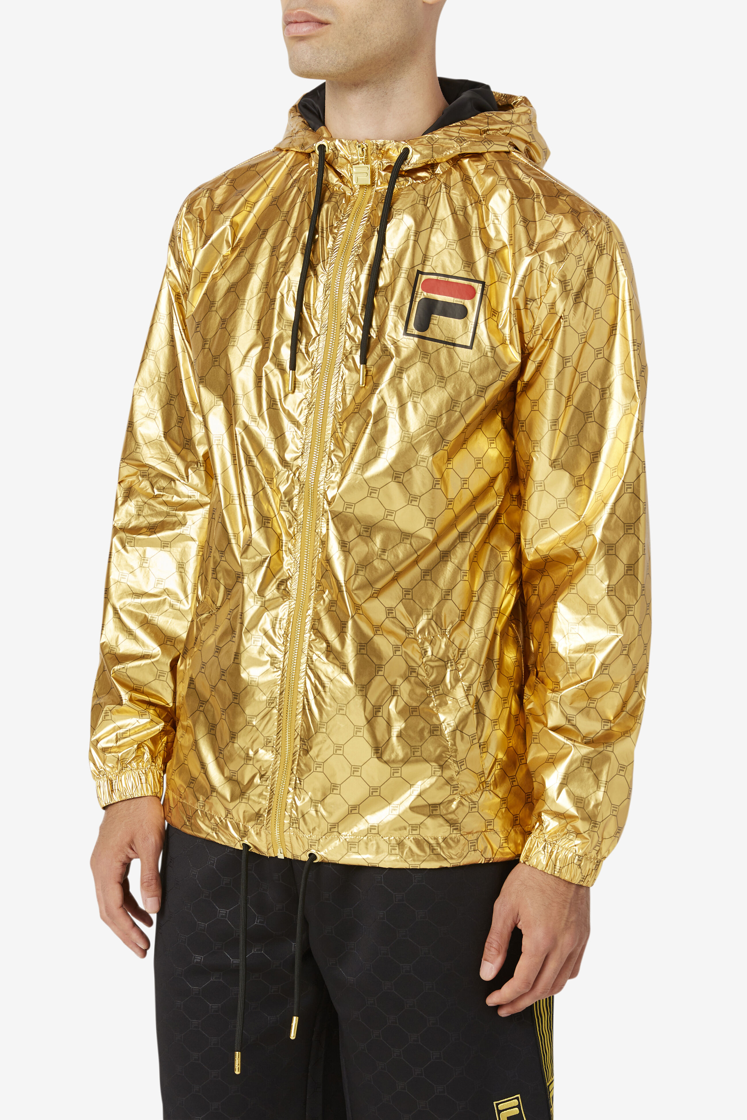 Fila store metallic jacket