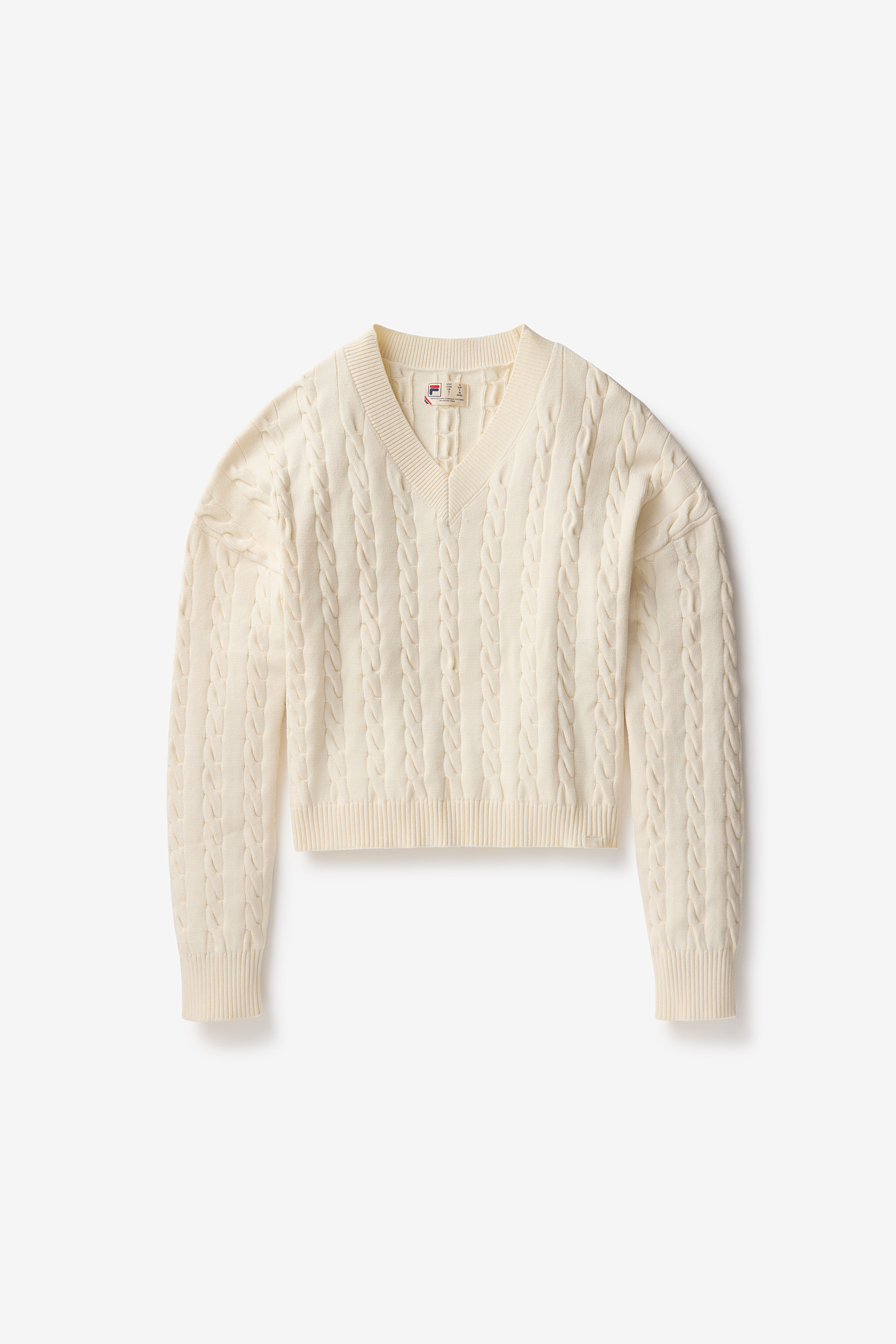Baseline Chunky V Neck Sweater
