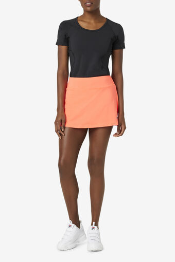 PICKLEBALL FLOUNCE SKORT/FIERYCORLA/Small