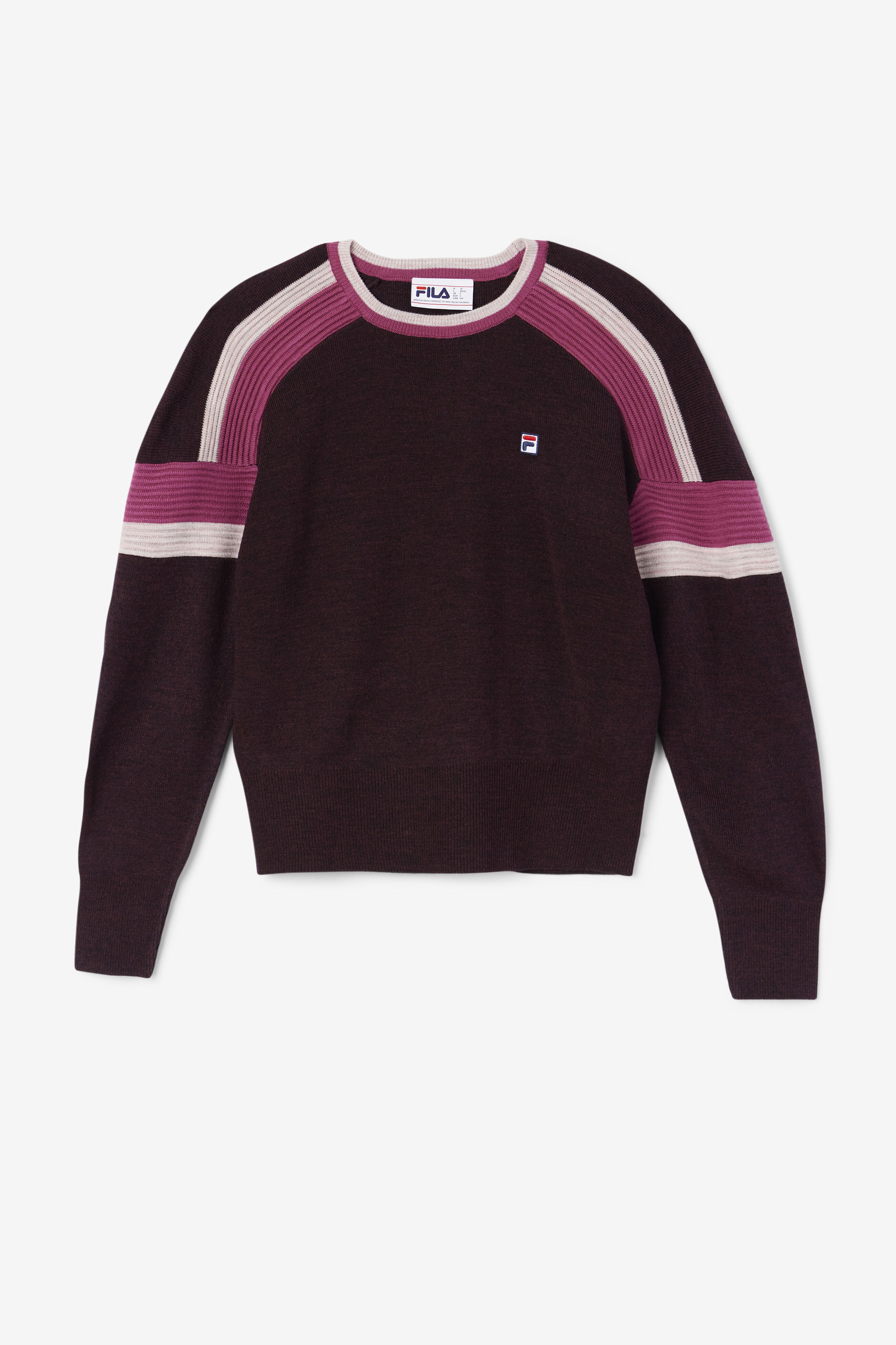 Frankie Women s Knit Crewneck Sweater Fila