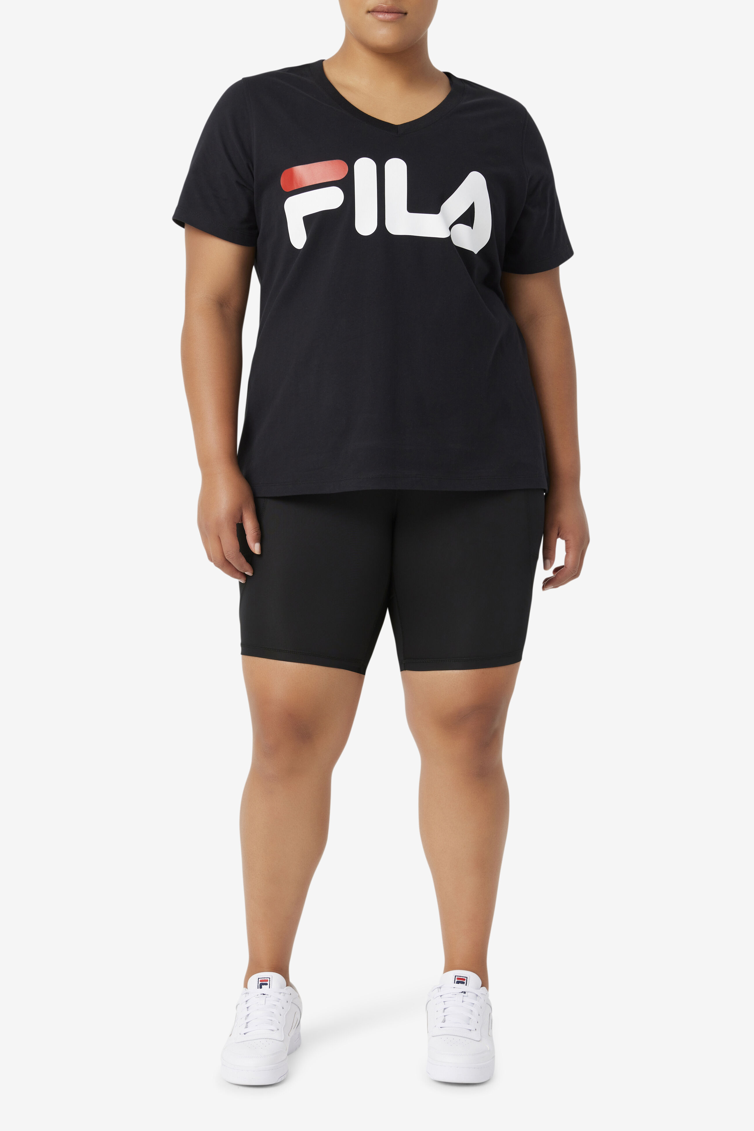 Fila biker clearance shorts outfit