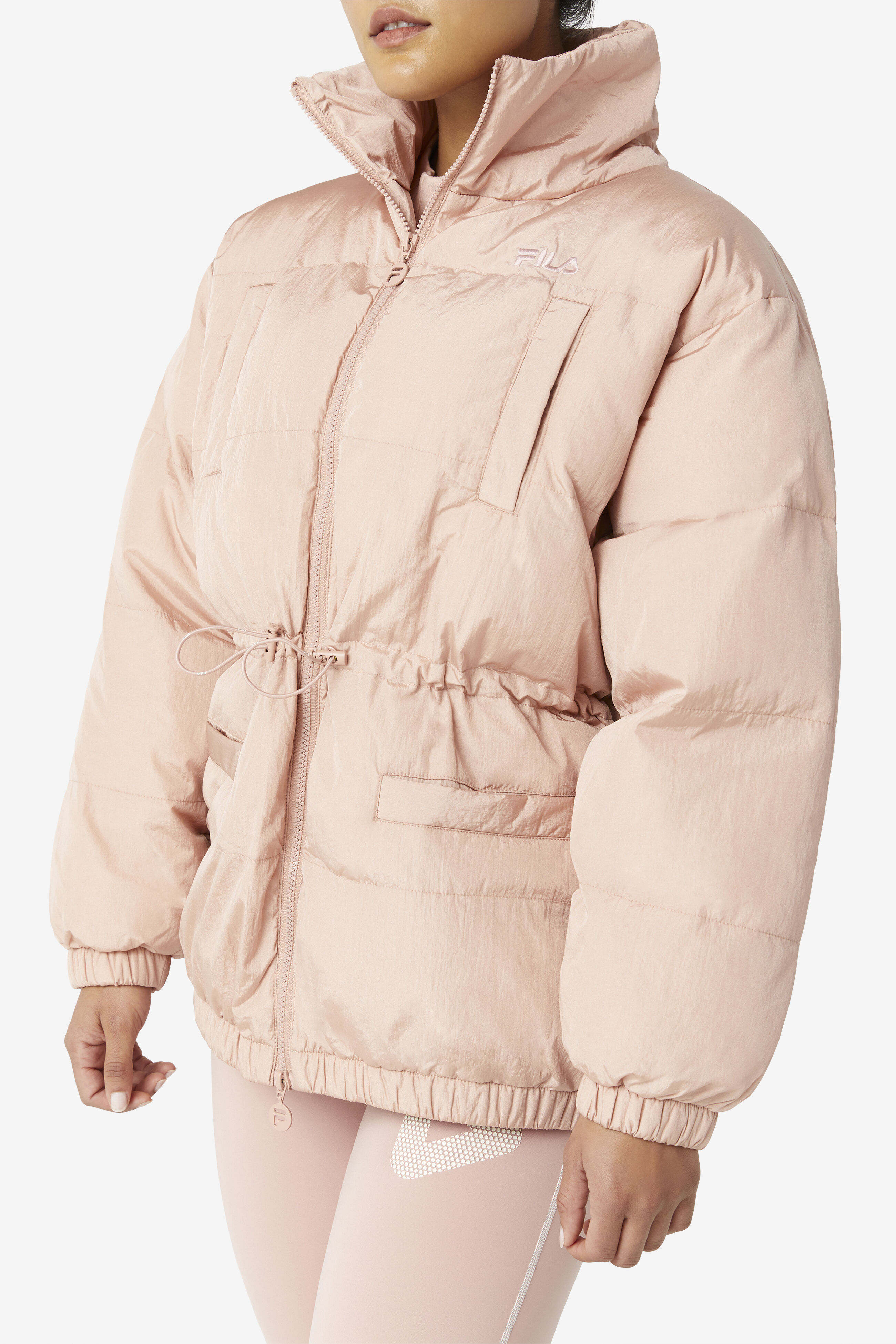 Cinch puffer jacket hotsell