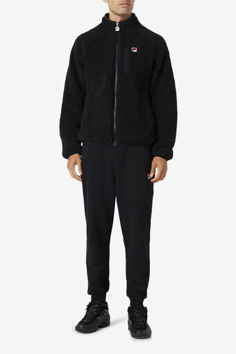YURI RAGLAN SHERPA/BLACK/Large