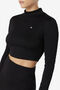 LUISE CROPPED TURTLENECK/BLACK/Small