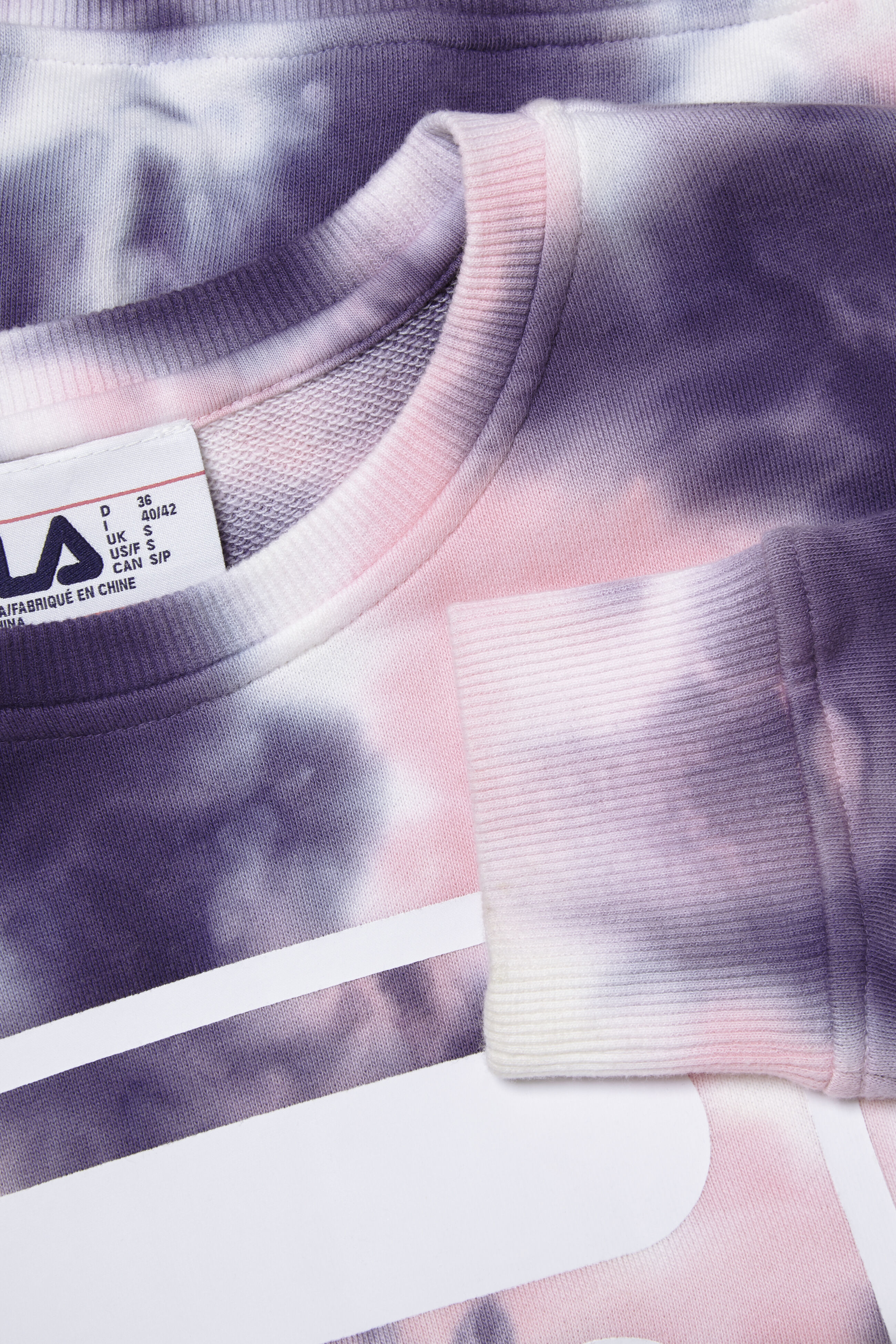 Fila ashley on sale tie dye sweatshirt