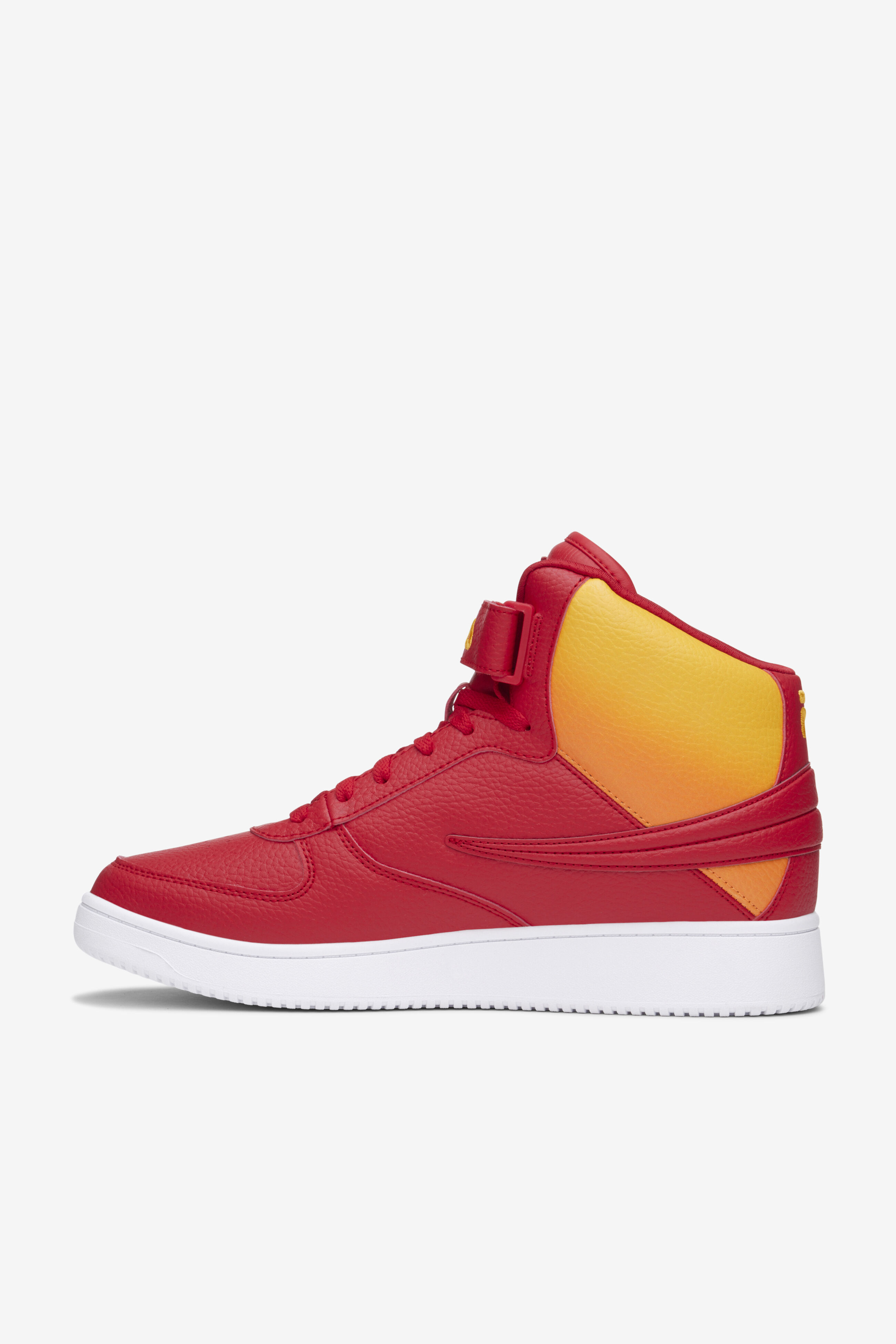 Red shoes fila store