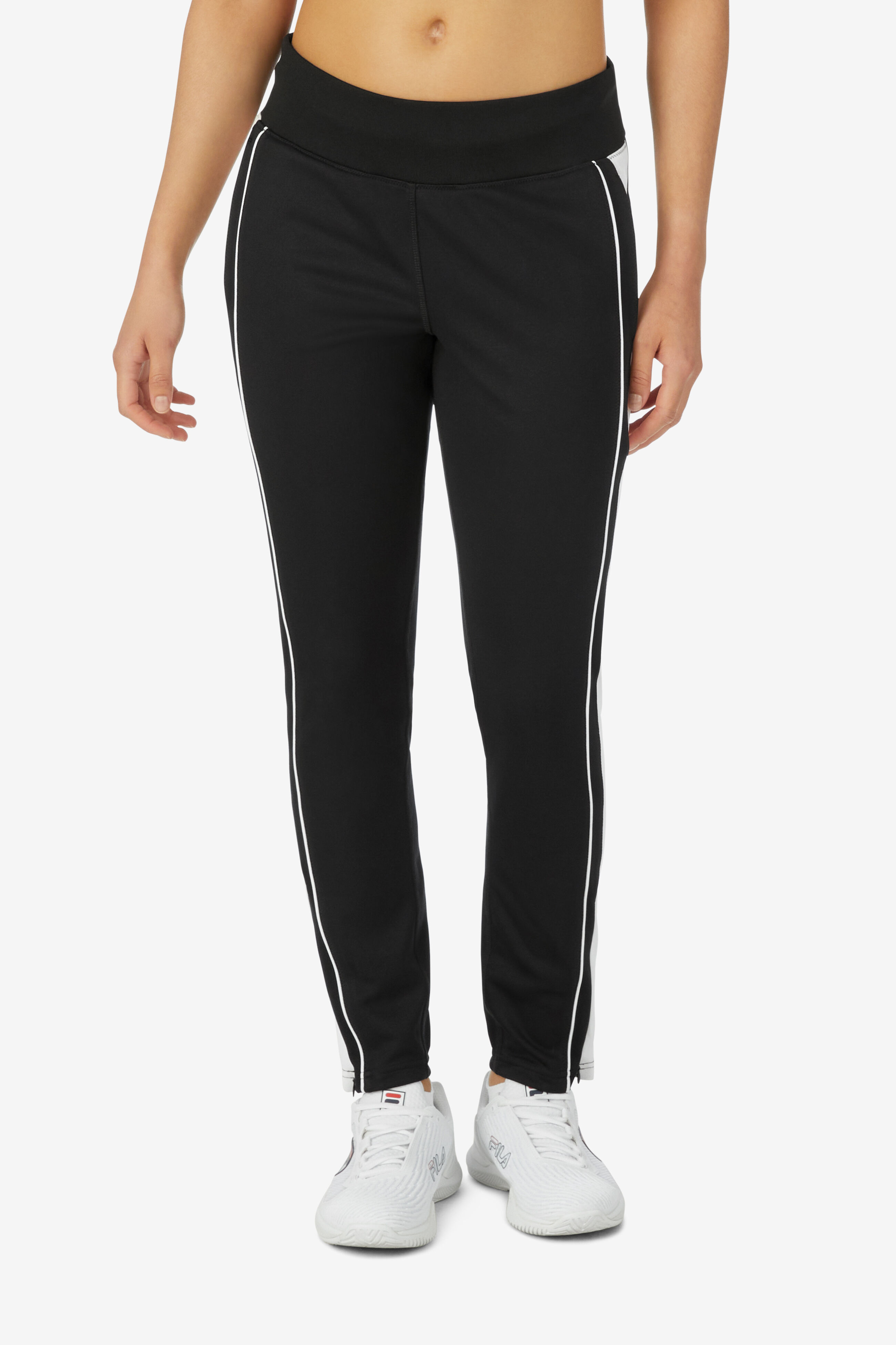 Fila white track pants discount