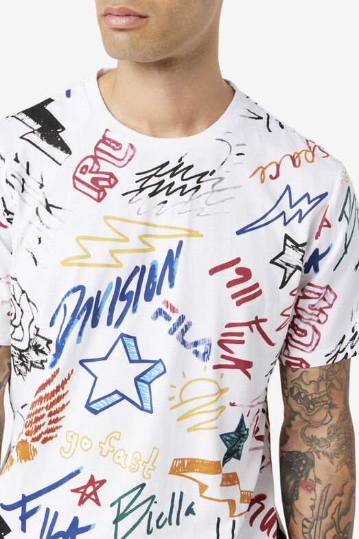 HIRANSH TEE/WHITE/Small