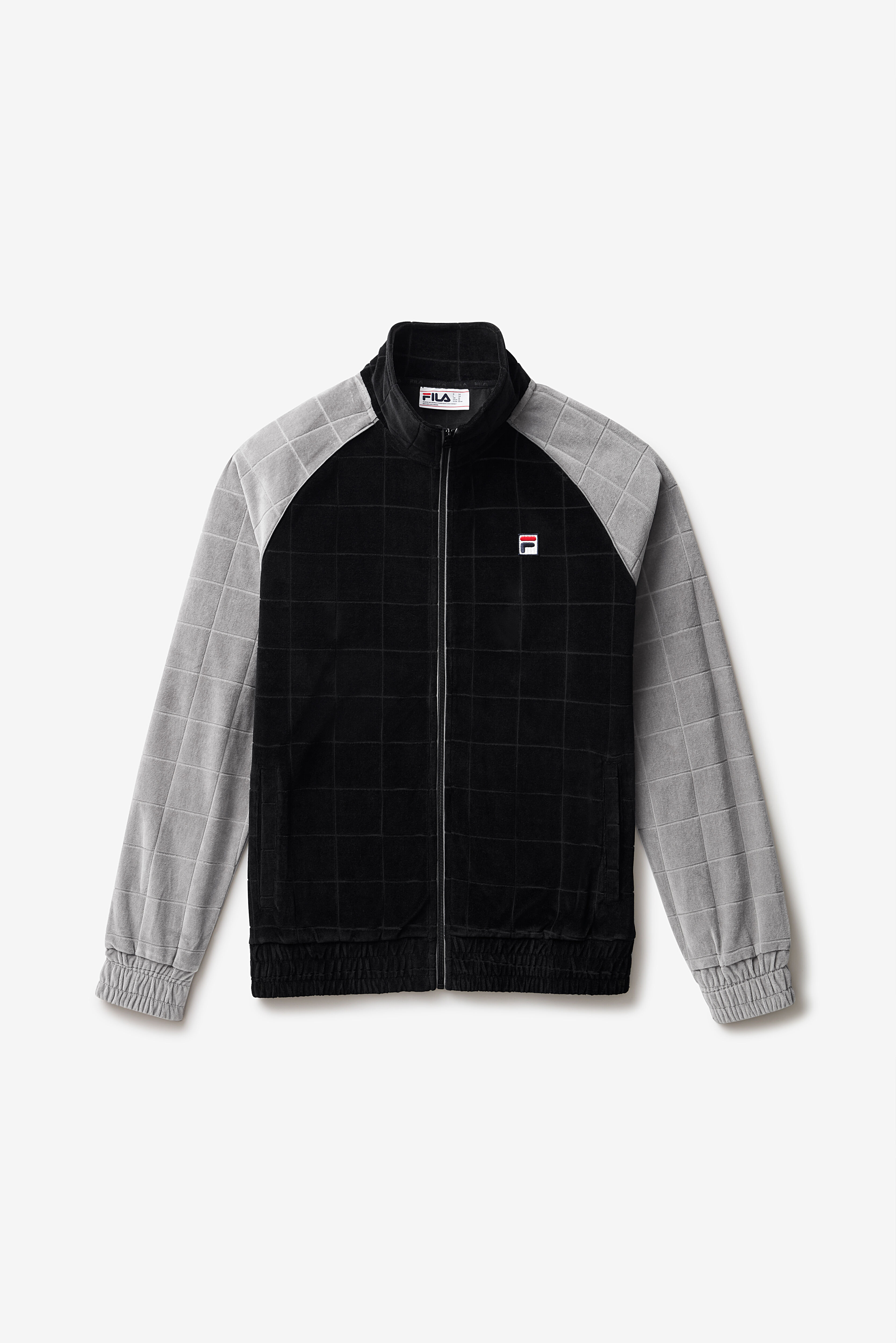 Fila velour track jacket hotsell