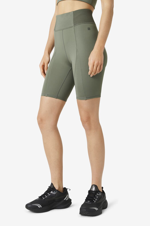 FORZA 8 IN TEXTURE BIKE SHORT/THYME/Small