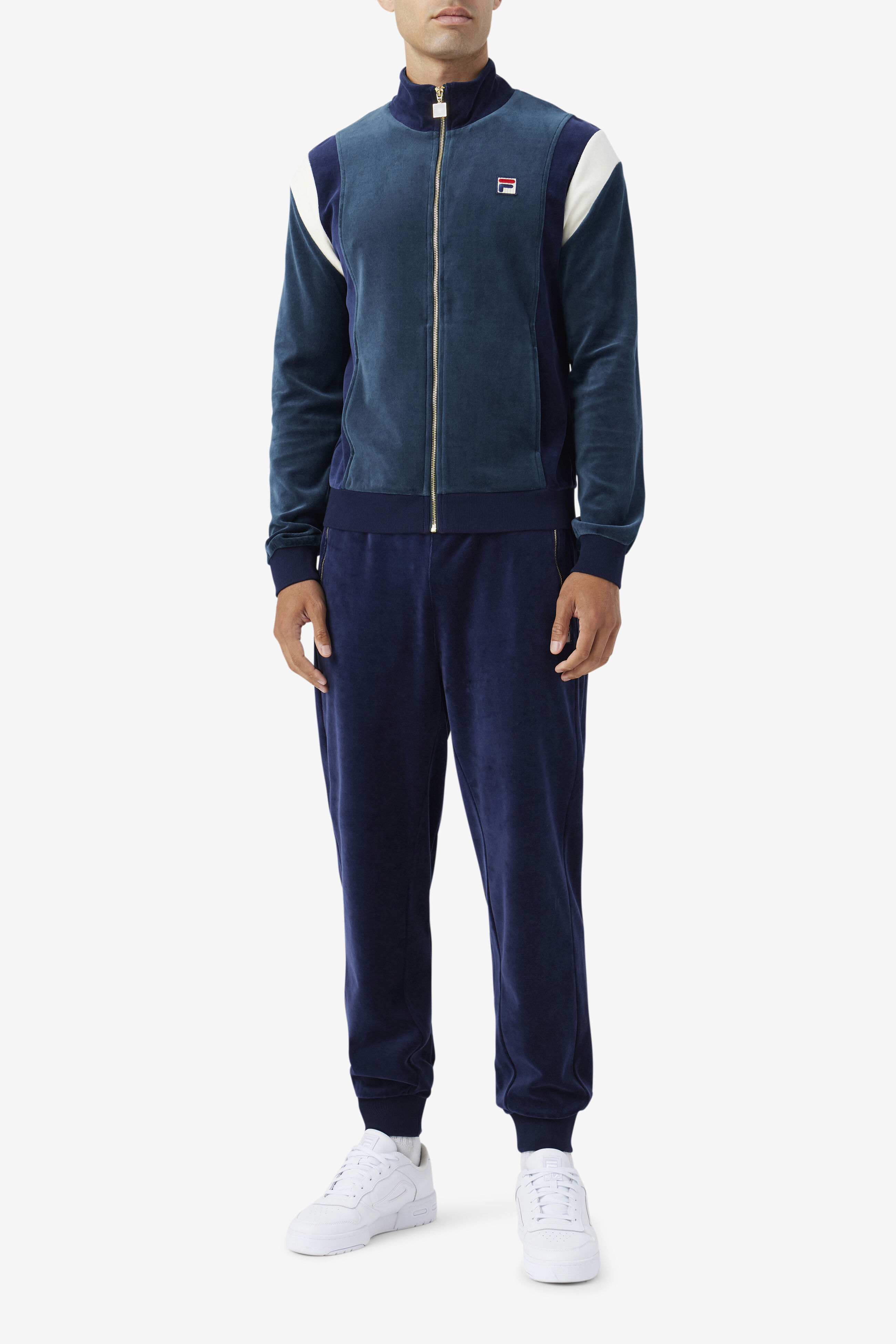 Floyd Men s Zip Up Velour Jacket Fila