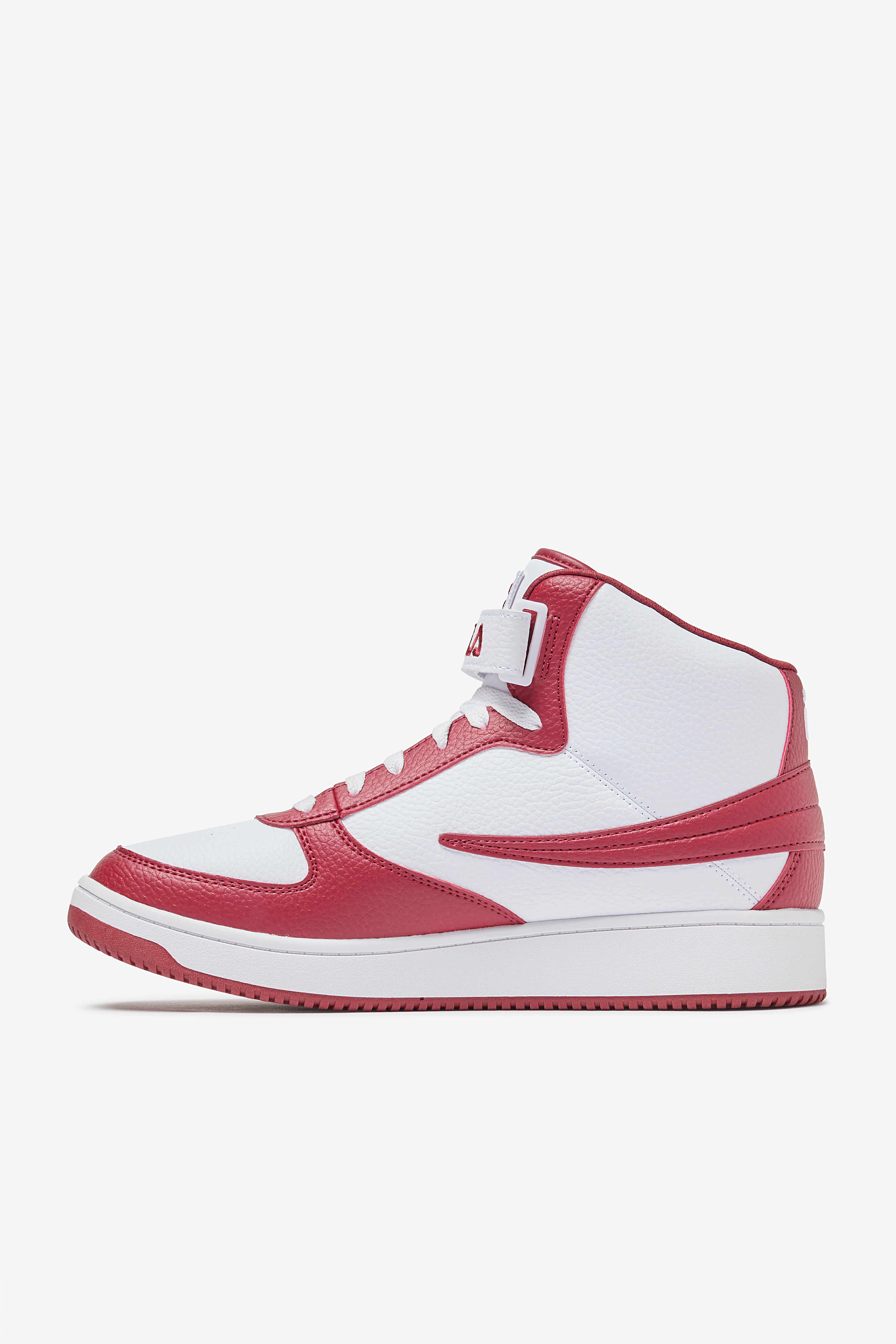 Red and white filas cheap