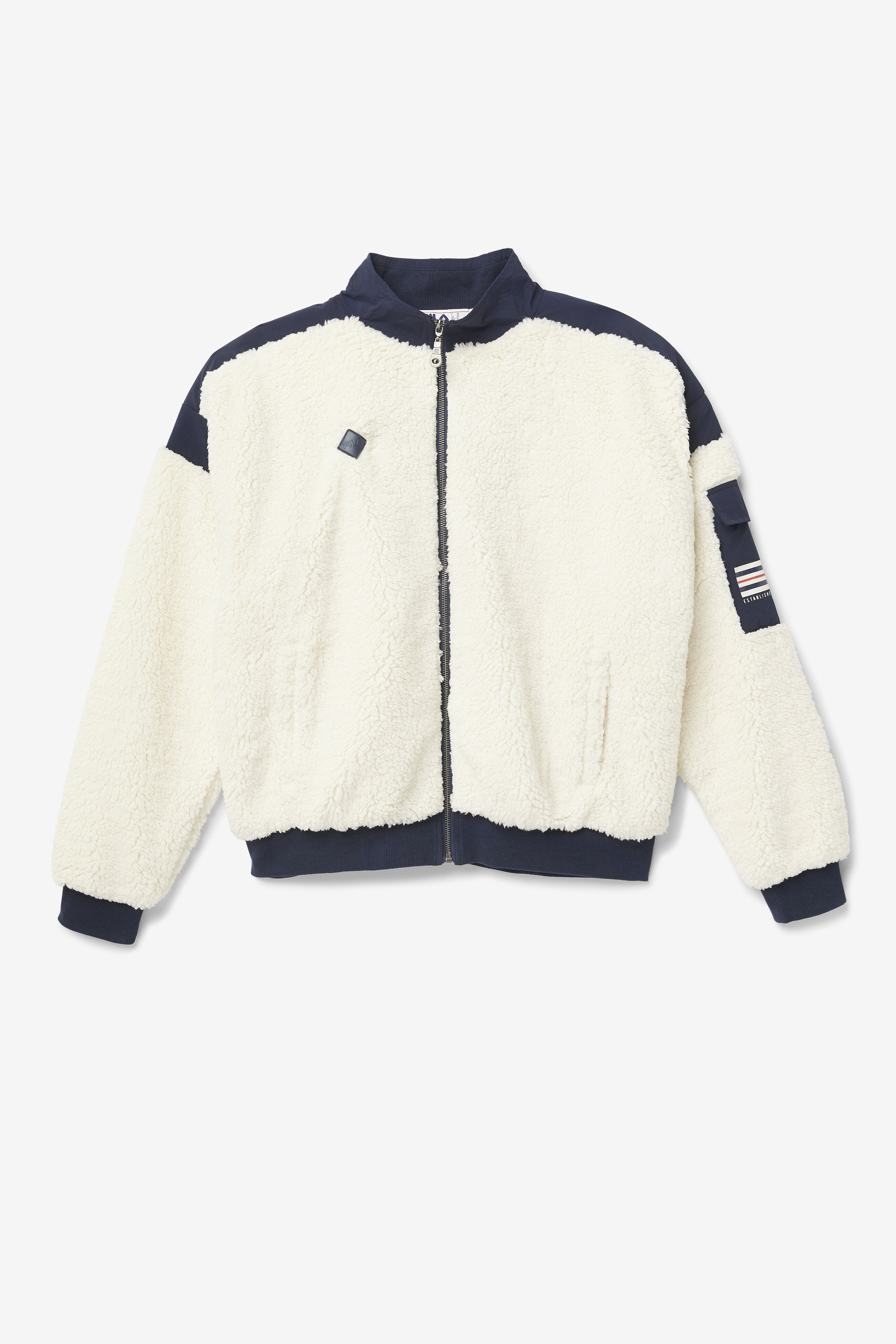 Sherpa jacket fila on sale
